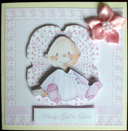 A Baby Girl in the Pink by Hilary Shemmans