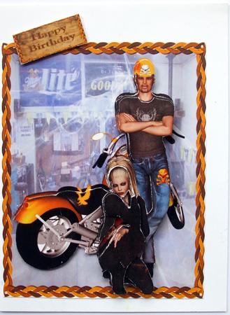 Biker Boy 2 by Hilary Shemmans