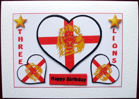Three Lions 3d Decoupage Topper by Hilary Shemmans