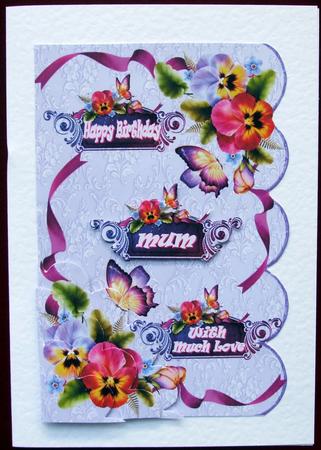 Pretty Pansies by Hilary Shemmans