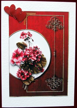 Treasured Elegance Card Topper 1 by Hilary Shemmans