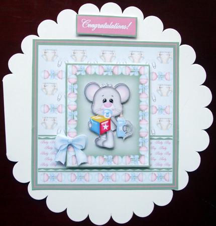 Baby Boy Mouse by Hilary Shemmans