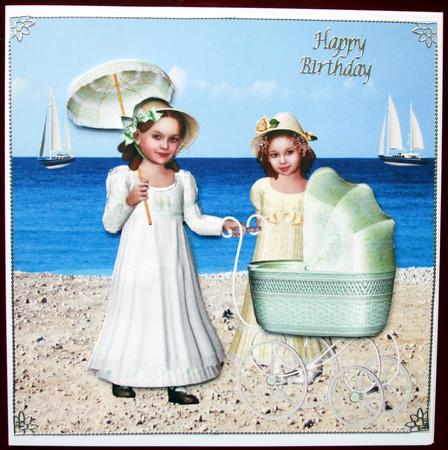 Stroll on the Beach by Hilary Shemmans