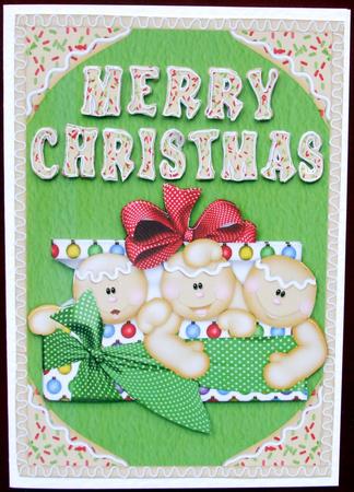 Merry Christmas Gingerbread Men by Hilary Shemmans