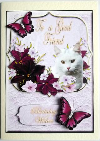 A Lovely 'to a Good Friend' Card Topper for Any Occasion by Hilary Shemmans