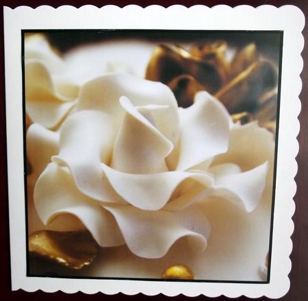Golden Wedding Topper by Hilary Shemmans