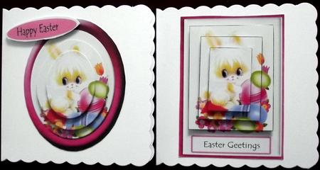 Happy Easter 2 Card Sheet by Hilary Shemmans