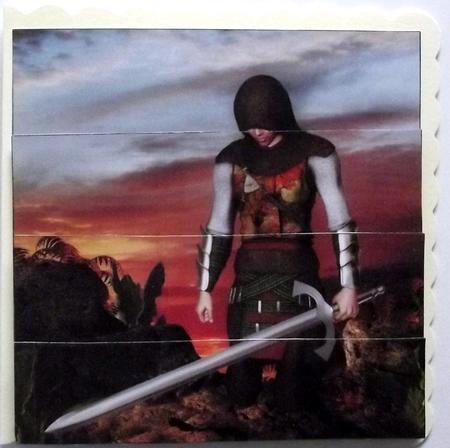 Medieval Knight Bottom Stacker by Hilary Shemmans