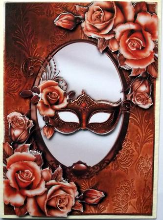 Copper Masque & Copper Roses by Hilary Shemmans
