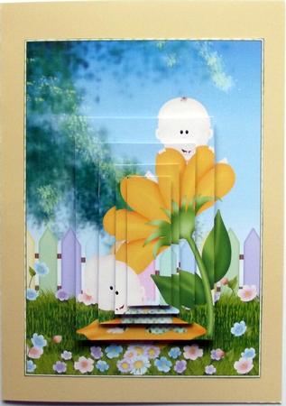 Flower Babies in the Garden Pyramid by Hilary Shemmans