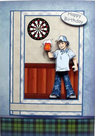 Beer & Darts by Hilary Shemmans