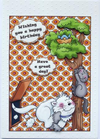 Cats Playtime by Hilary Shemmans