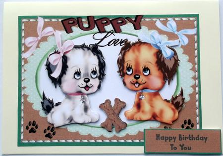 Puppy Love for Two Adorable Pups by Hilary Shemmans