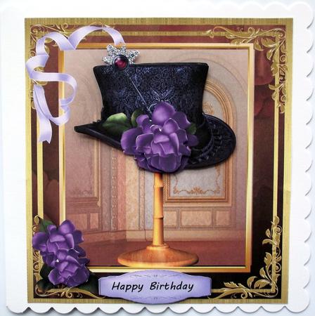 Beautiful Victorian Hat and Autumn Roses by Hilary Shemmans