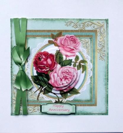 Lovely Roses in the Pink, Pyramarge by Hilary Shemmans