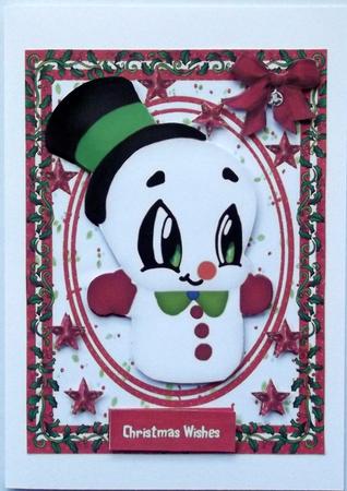 Lovely Cute Snowman. by Hilary Shemmans