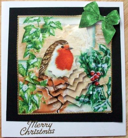 Little Robin Red Breast, Star Pyramid by Hilary Shemmans