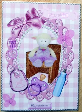 Baby Pink, A4 Topper by Hilary Shemmans