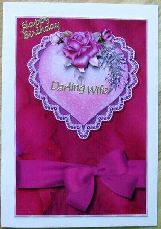 Roses of Love Card Toppers - 2 by Hilary Shemmans