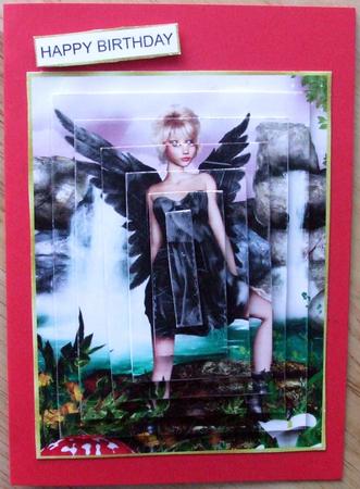 Aint She Sweet Black Fairy 90 Oblong Pyramage by Hilary Shemmans