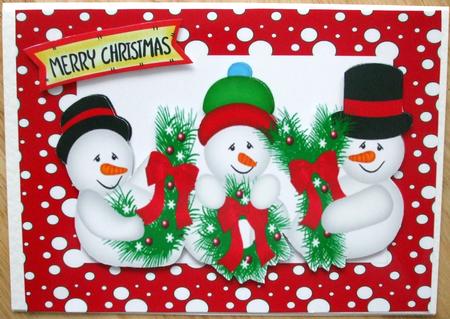 Three Little Snowmen Full of Joy by Hilary Shemmans