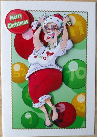 Christmas Bingo Queen. by Hilary Shemmans