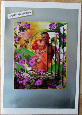Adam and Eve It Oblong Pyramage by Hilary Shemmans