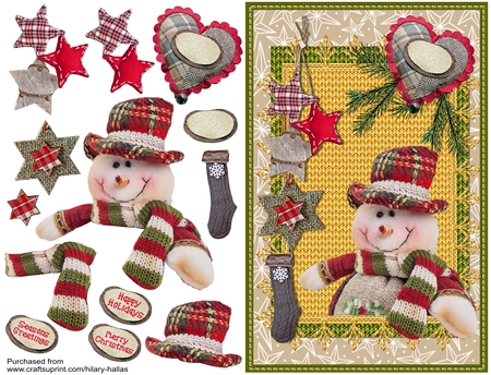 Christmas Cuddles Designer Resource Kit  by Hilary Hallas