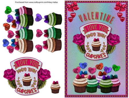 Sweet Valentines by Hilary Hallas