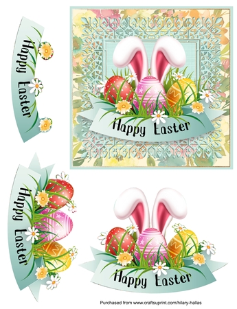Hidding Bunnies by Hilary Hallas