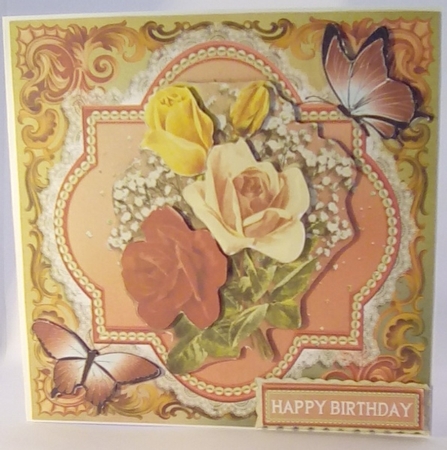 Mixed Coloured Roses by Hilary Hallas