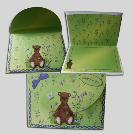 Thread Bear by Hilary Hallas