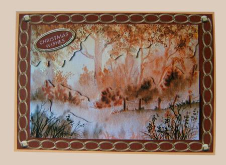 Misty Morning - Original Watercolour by Hilary Hallas