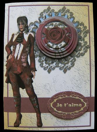 4 Gothic Females (steampunk) by Hilary Hallas