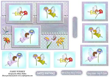 Fairies of the Flowers by Hilary Hallas