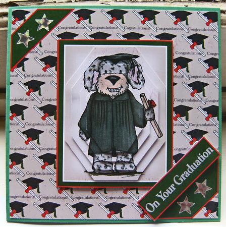 Graduation Dog by Hilary Hallas