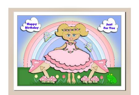 Fairies in the Garden by Hilary Hallas