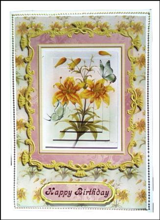 Rob Pohl Original Art Lilies A by Hilary Hallas