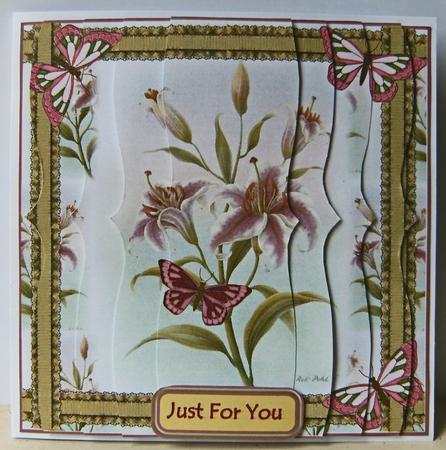 Rob Pohl Original Art Lilies B by Hilary Hallas