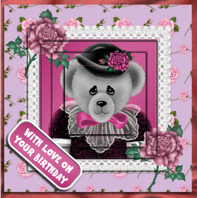 Lady Bears Clip Art by Hilary Hallas