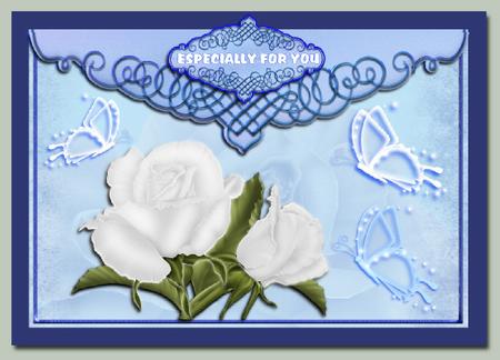 Fairy Glimmer Butterflies by Hilary Hallas