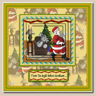 10 Santas by Hilary Hallas