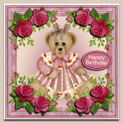 Cu 4 Floral Frames by Hilary Hallas