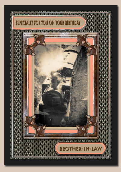 Steam Train Cu4cu by Hilary Hallas