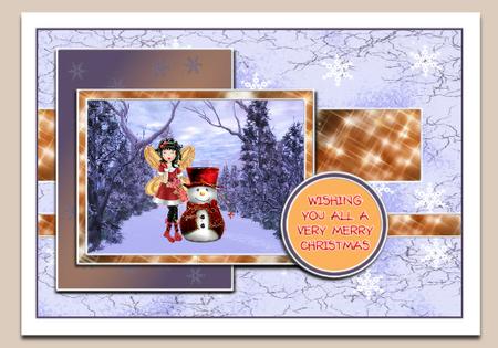 3 Christmas Fairies by Hilary Hallas