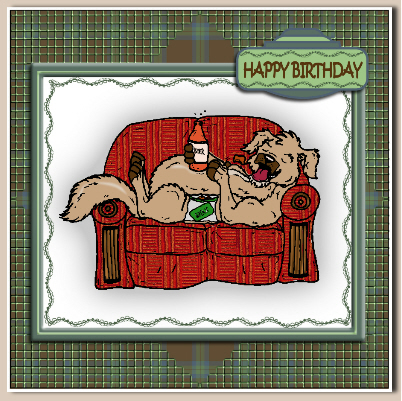 Chill Out Dog by Hilary Hallas