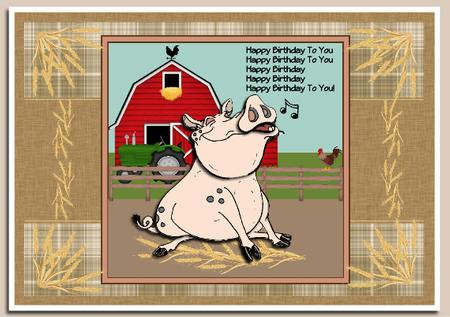 Happy as a Pig by Hilary Hallas