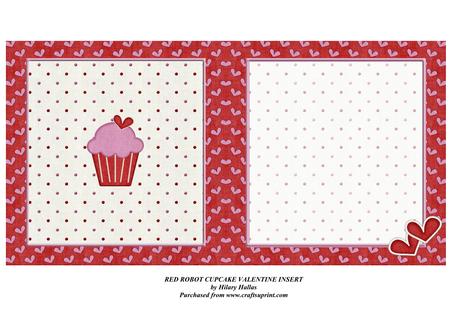Nuts & Bolts Valentine Robots 1 Digital Papers by Hilary Hallas