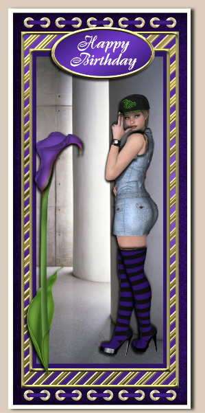 6 Street Dancer Poser Tubes by Hilary Hallas