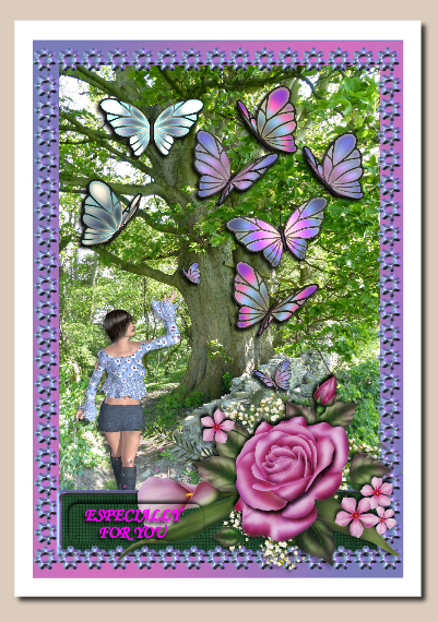 Butterflies 2 by Hilary Hallas
